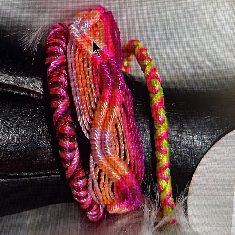 Colorful Braided Friendship Bracelets Set